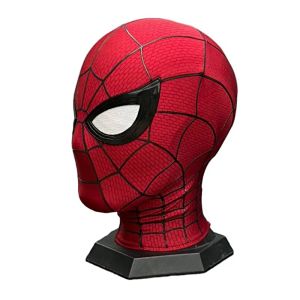 Fondjoy | Stock Spiderman Brand New Day Adult Cosplay Mask With Magnetic Back Cover 3d Webbing Strips Resin Faceshell Cosplay Helmet Toys