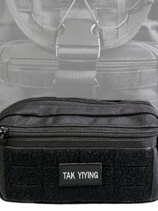 กระเป๋าคาดเอวแบบยุทธวิธีสำหรับผู้ชาย กระเป๋าใส่เครื่องมือแบบพกพาแบบหลายชั้นสำหรับการเดินทางกลางแจ้ง กระเป๋าใส่ของแบบ EDC สำหรับผู้ชาย