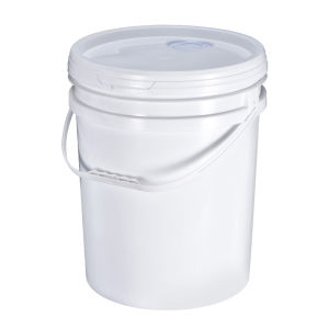 Food Grade Thickened Plastic Bucket Paint Bucket Chemical Bucket Plastic Ink Bucket with Lid 20L 35kg 25L Durable Handheld Water Bucket