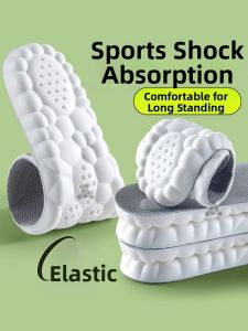 Soft Anti-Pain Deodorant Sweat-Absorbent Comfortable Antibacterial Rebound Shoe Insoles