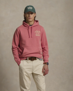 Polo Ralph Lauren Men Loopback Fleece Graphic Hoodie [Sale]