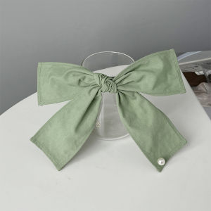 กิ๊บติดผมโบว์ผีเสื้อขนาดใหญ่สำหรับผู้หญิง กิ๊บติดผมสไตล์เจ้าหญิงด้านหลังศีรษะ กิ๊บติดผมรูปดอกไม้สปริงสไตล์เกาหลี ตกแต่งผมสไตล์เจ้าหญิง