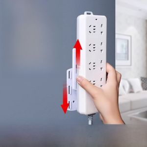 Strong Adhesive Waterproof Bathroom Multi-Function Seamless Hook Mother-Father Clip Wall-Mounted Home Use Plug-In Fixed