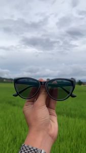 Almarizi - Kacamata Photocromic Cat Eye Frame Plastik