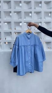 Fashion Wanita Cindy: Blouse Bahan Nyaman & Desain Korea