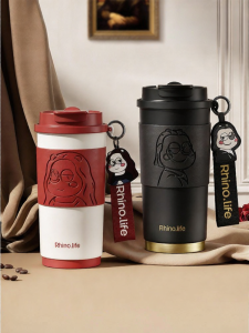 Rhino.life | Couple Portable Ceramic Lined Insulated Cup
