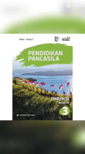 Ori Buku Pendidikan Pancasila Kelas 9 SMP Kurikulum Merdeka Erlangga PKN Kelas 9