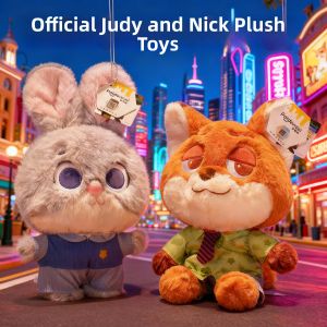 Licensed Zootopia Judy Rabbit & Nick Fox Plush Toy