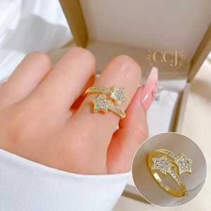 Cincin Wanita Silver Adjustable S31 | Aksesoris Pasangan | Nikah | Lamaran