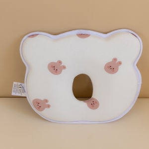 1PCS Breathable Sweat-Absorbent Cotton Baby Pillow Cute Nursing Pillow for Boys And Girls Baby Bedding Essential Baby Gift