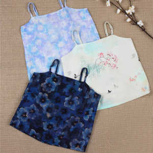 Original Hanfu Cotton Lingerie Womens Base Layer SONG Style Strapless Breathable Underwear Arc Digging Improvement Inner Wear