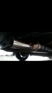 Knalpot mobil Omega Racing Semi Stainless Suara Bass Halus Universal Lancer Corolla Ignis Jazz Xenia