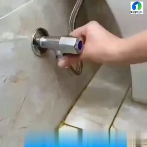 BỘ XỊT RỬA VỆ SINH ĐA NĂNG INOX 304. Model:KBC010  Inox nguyên khối ruột van đồng dây dẫn lò xo co giãn. The Aone