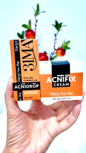 Combo Serum Mụn 31may Acnidrop 10ml + Kem Mụn 31may Acnifix 16g + Sữa Rửa Mặt 31May Hydra Cleanser 100ml - Mỹ Phẩm Thirty One May Chính Hãng - Ann Unit