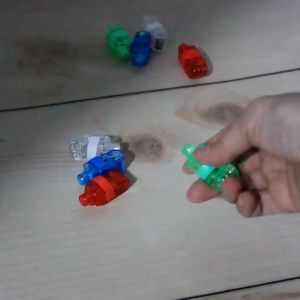 LED Finger Flash Light / Party Finger Light / Glow In The Dark Light / Birthday Events Party Concert Bars Restaurants