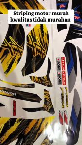 STRIPING VARIASI SUZUKI SATRIA HIU / STICKER LIST MOTOR SATRIA HIU