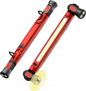 Đèn Làm Việc Từ Tính Sạc Lại Được 5200mAh Với Móc Treo Và Đế Xoay Đèn LED Siêu Sáng Đèn Pin Cầm Tay Dùng Cho Sửa Chữa Ô Tô Trường Hợp Khẩn Cấp
