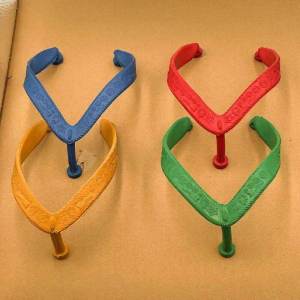 Thailand Star Horse Flip Flops Shoelace Replacement Rubber Strap Accessories Three-Point Flip Flops Sandal Strap Pairs