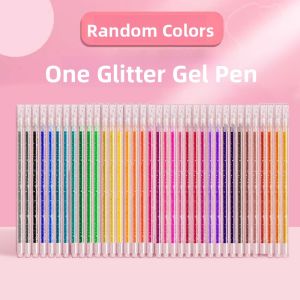 Colorful Glow Pen with Shimmering Silver Light and Fluorescent Marking