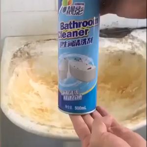 Chai xịt bọt tuyết giúp tẩy rửa nhà tắm nhà vệ sinh Bathroom Cleaner 500ml siêu sạch