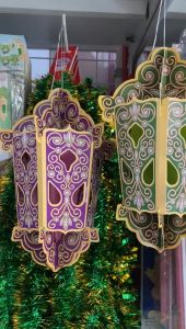Hiasan Gantung Lentera 3D & Dekorasi Ramadhan 2025