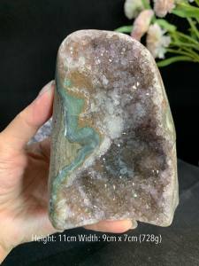 Natural Raw Stone ✅ 👇 Full Yellow Phantom Amethyst (Natural Yellow) ✨ Shining Crystals👇满黄花幽灵紫水晶(天然黄) 晶体闪亮✨ Yellow Phantom Shining Raw Amethyst