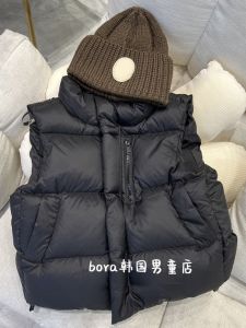 Thickened Childrens down Vest Warm Outerwear Jacket Winter Clothes for Boys And Girls Fashionable New Style 2025 Padded Vest