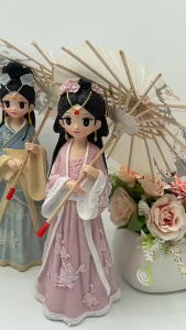 Eyre  Gadis Hanfu gaya kuno Gege ornamen gadis hadiah ulang tahun gadis aksesoris rumah hadiah suvenir perjalanan kreatifAncient style hanfu girl Gege ornament girl birthday gift home accessories creative travel souvenir gift