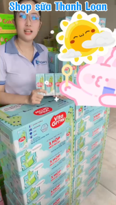 (HSD T4-2026) (KÈM QUÀ + THẺ CÀO) Thùng 48 Hộp Sữa Pha Sẵn Vitagrow Hộp 180ml Phát Triển Chiều Cao.