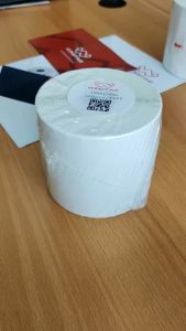 Kertas Thermal Sticker Label Barcode Roll ukuran A6 100x150 mm isi 500pcs