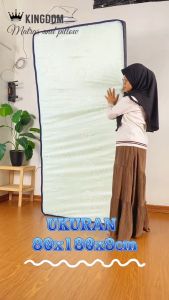 Kasur Busa Gaya 80 X 180 X 10 Cm Muat 1 Orang Kasur Busa Empuk Tebal Bahan Premium
