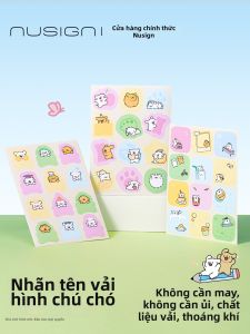 Nusign | Nhãn Dán Tên Chống Thấm và Thoáng Khí