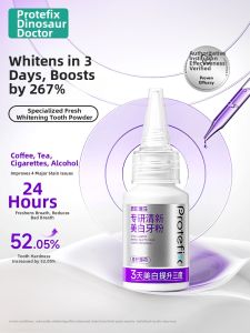 PROTEFIX | Teeth Whitening Teeth Stain Removal Breath Freshener Tooth Powder