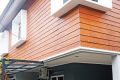 lisplang / papan semen motif serat kayu ukuran 2 meter lebar 20cm. 