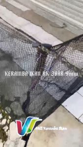 PROMO Keramba Ikan 3bar Anyaman 9mm Berbagai Ukuran Siap Pakai