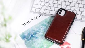 CASE HP IPHONE 13 13 PRO CASING 13 PRO MAX BACK FLIP WALLET SLOT KARTU