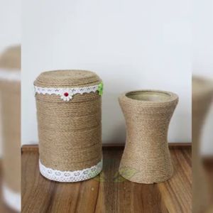 [Xả hàng tồn kho] Dây thừng Cuộn 50-100m dây thừng 2mm-12mm dây thừng trang trí   dây đay tự nhiên làm handmade cat tree cào móng mèo