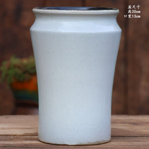 Large Size Ceramic Pots for Succulent Plants European Style Breathable Coarse Ceramics Flower Pots Green Plant Containers