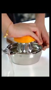 Bộ vắt cam INOX tiện dụng - Dụng cụ vắt cam inox cao cấp - Dụng cụng vắt cam bằng tay