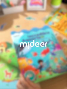Mideer Learning Reusable Jelly Sticker Book Set Kids Toy
