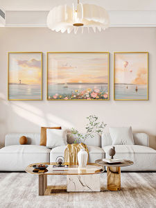 HAOJIUBUJIAN | Nordic Style Three-panel Landscape Painting Wall Art