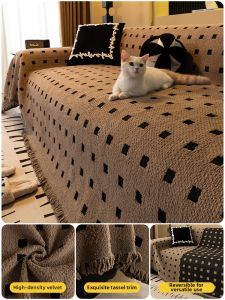 HAOFAN | Vintage Slip-resistant Sofa Cover Single-piece 1