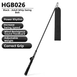 PGM GOLF | Golf Swing Practice Device with Sound Adjustable Weights for Beginners