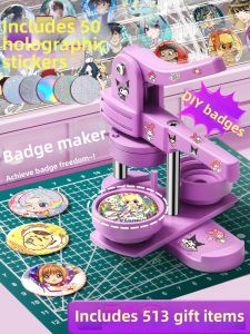 MINGZHUO | DIY Badge Maker Machine Toys