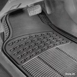 KIA STINGER Floorguard Rubber Car Mat 4pcs/set or 5pcs/set Black | Custom PVC Rubber Floor Mats Carpet Front & Rear MATIBAY MAKAPAL HINDI MADALI MASIRA