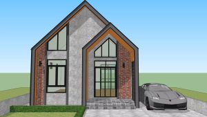 AP-31 แบบบ้านสำเร็จสไตล์นอร์ดิกมินิๆ 2ห้องนอน 1ห้องน้ำ อาคารกว้าง 9 m.ลึก 7 เมตร พื้นที่ใช้สอยอาคาร 47+จอดรถ 23 ตร.ม งบก่อสร้าง 5.2 แสน มีรายการประมาณราคาค่าก่อสร้าง BOQ ยื่นกู้ธนาคารยอด 644000 บาท(นำไปยื่นขออนุญาตได้)ตัดที่จอดรถออกได้