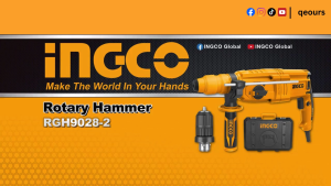 INGCO 800W ROTARY HAMMER DRILL | SDS PLUS | RGH9028-2