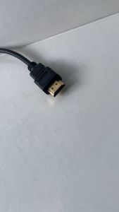 DISPLAY PORT HDMI TO VGA PORT GOLD PLATE HDMI MALE TO VGA FEMALE CONVERTER LAYAR EMAS METAL PLATE