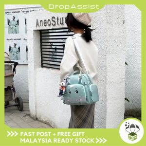 DROPASSIST 1475 Three 3 Ways Carry Mummy Baby Diaper Sling And Backpack Bag Mother Women Travel Maternity Beg Bayi