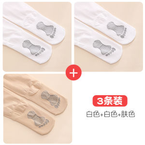 ถุงเท้าเต้นรำเด็ก ถุงเท้าเต้นรำฤดูร้อนแบบบาง ถุงเท้าเต้นรำแบบสวมสำหรับฝึกซ้อม ถุงเท้าผ้าไหมสำหรับเด็กผู้หญิง ถุงเท้าเต้นรำแบบลำลอง